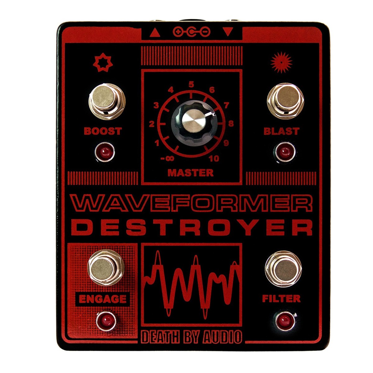 Distortion Pedal Guitar Death By Audio Waveformer Destroyer