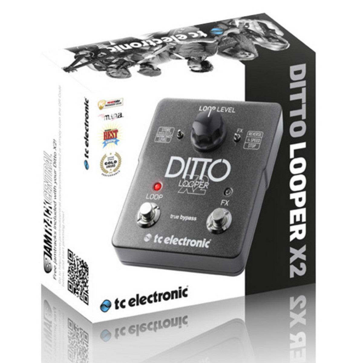 Looper Pedal Guitar TC Electronic Ditto X2