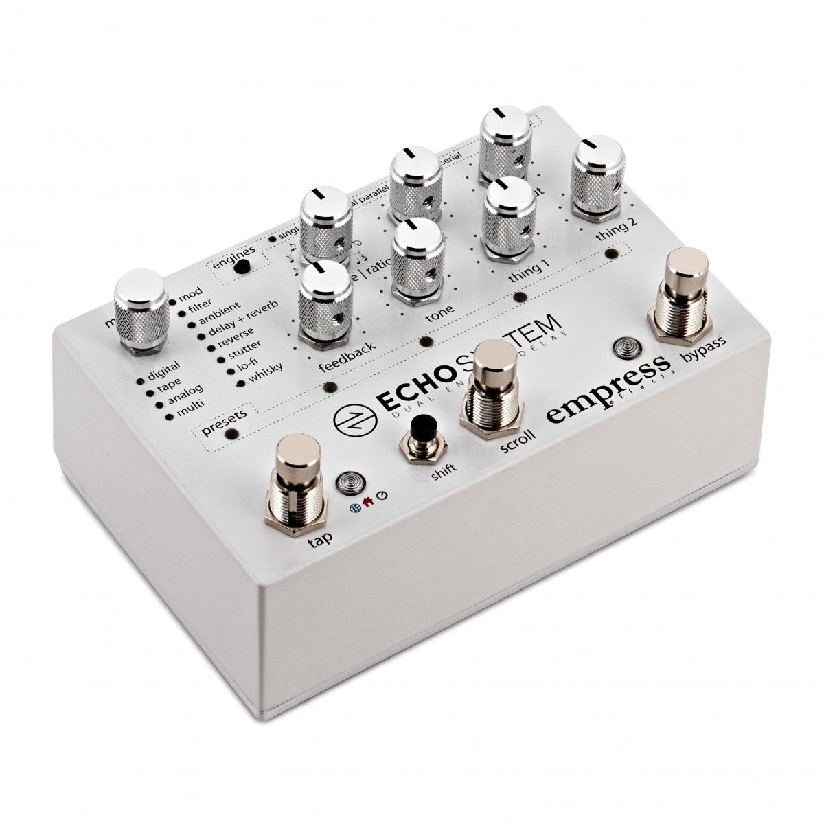 Delay Pedal Guitar Empress Effects Echosystem, Digital Pedal