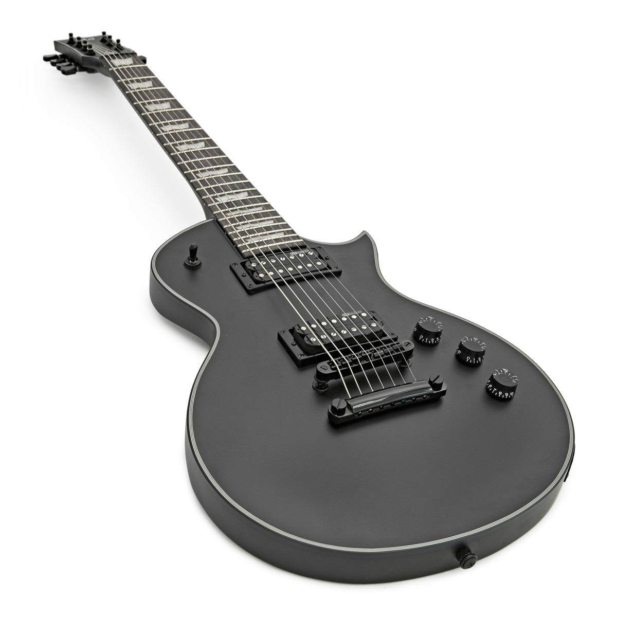 ESP LTD EC-257 7-String, Black Satin