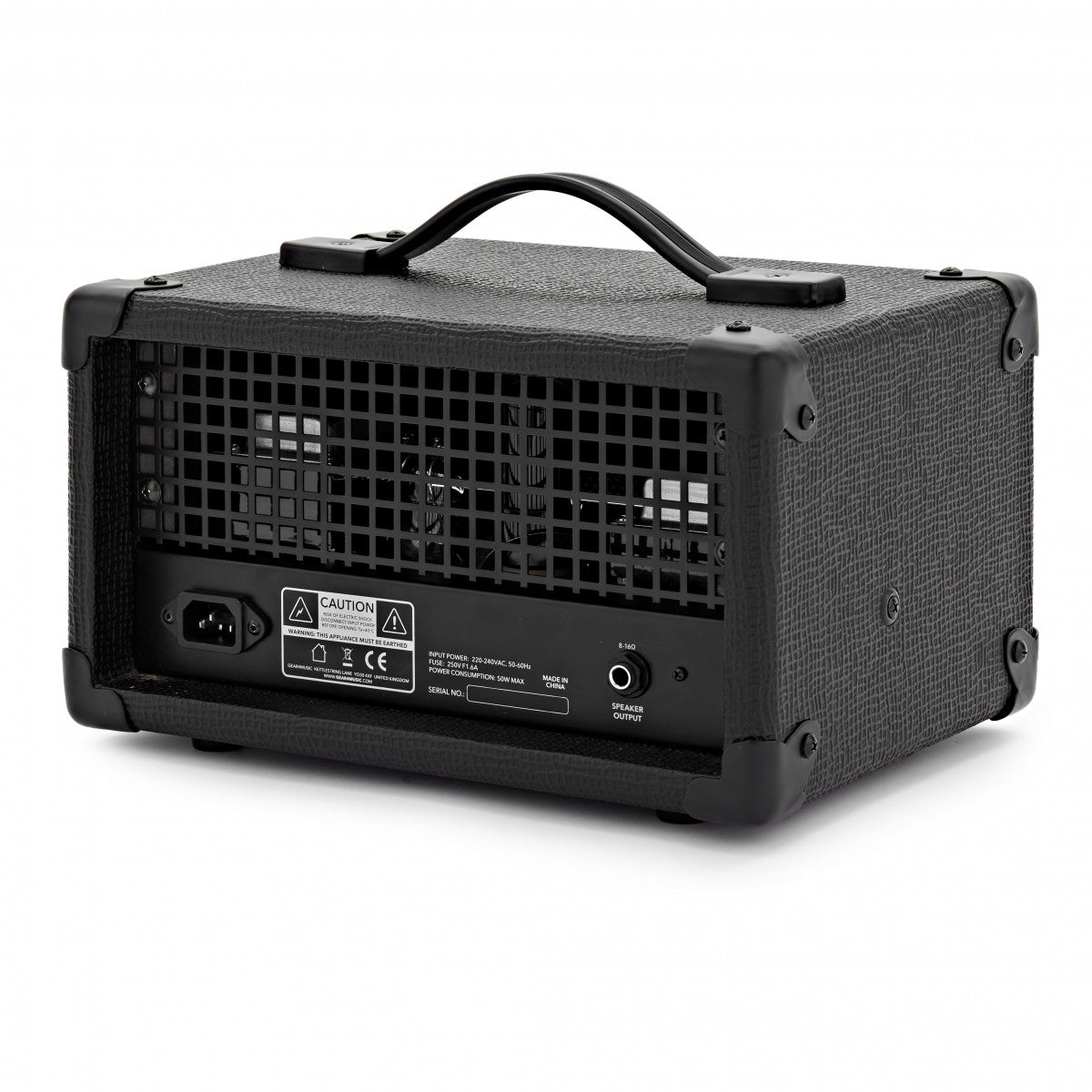 SubZero Saturn-5V Tube Amp Head, Black