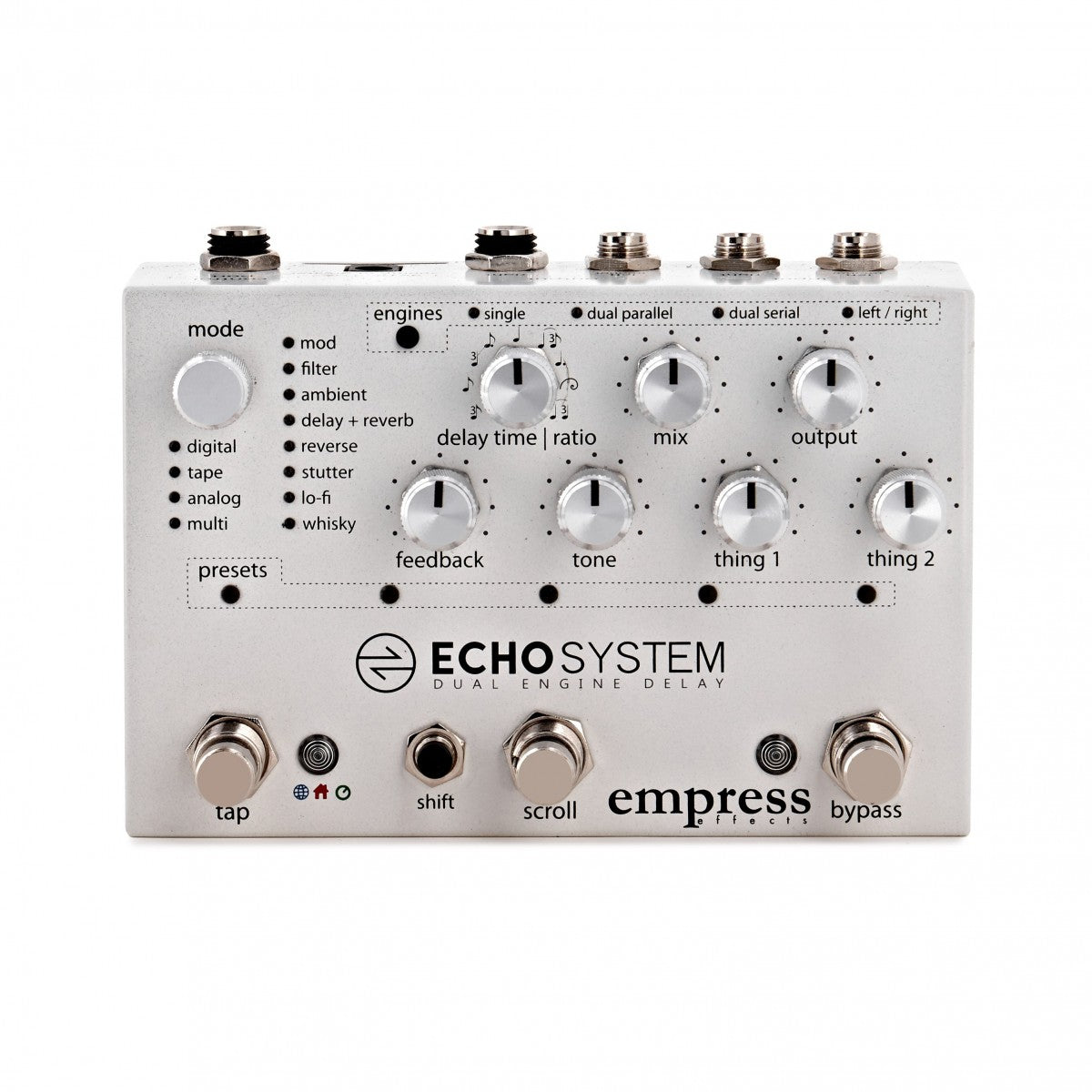 Delay Pedal Guitar Empress Effects Echosystem