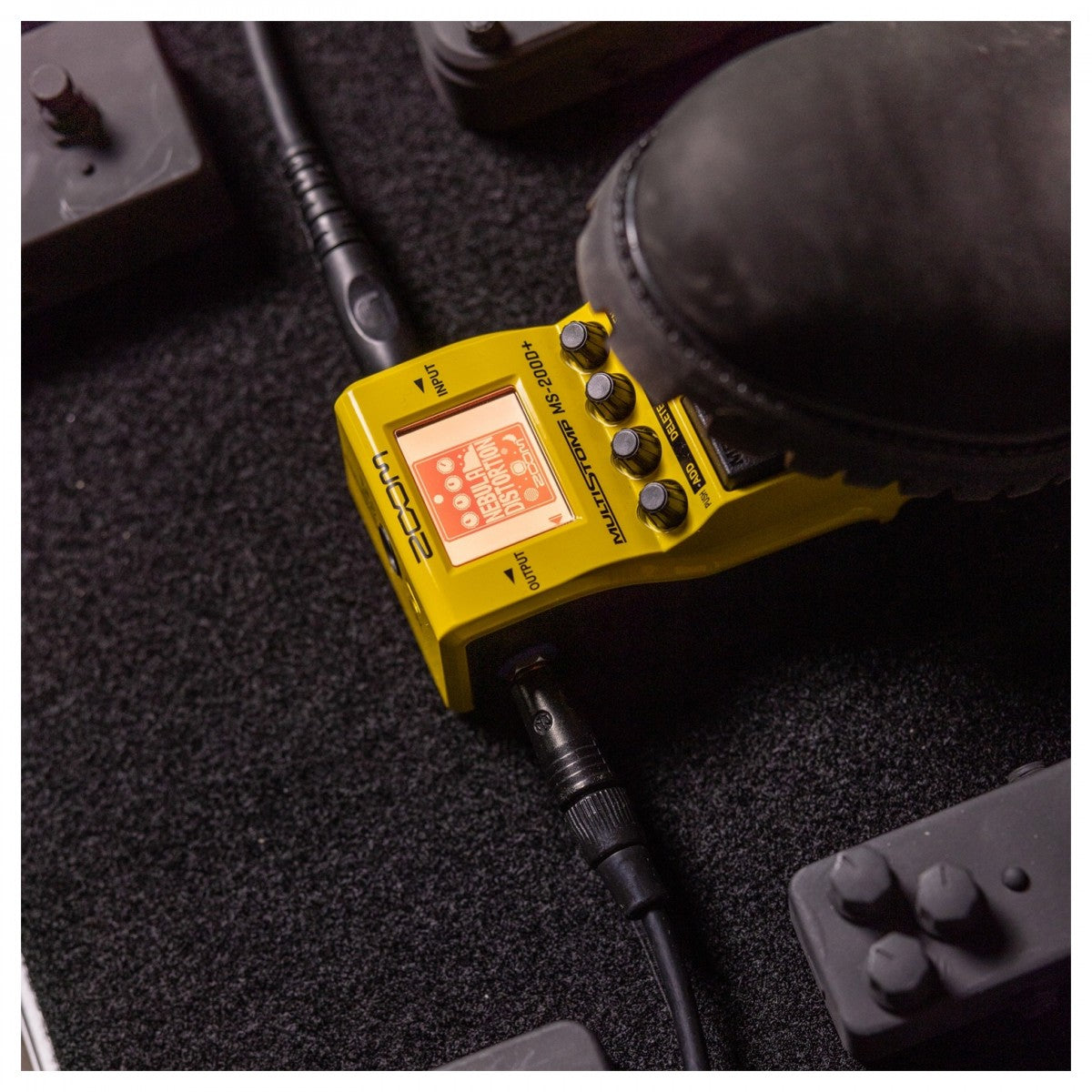 Fuzz Pedal Guitar Zoom MS-200D+