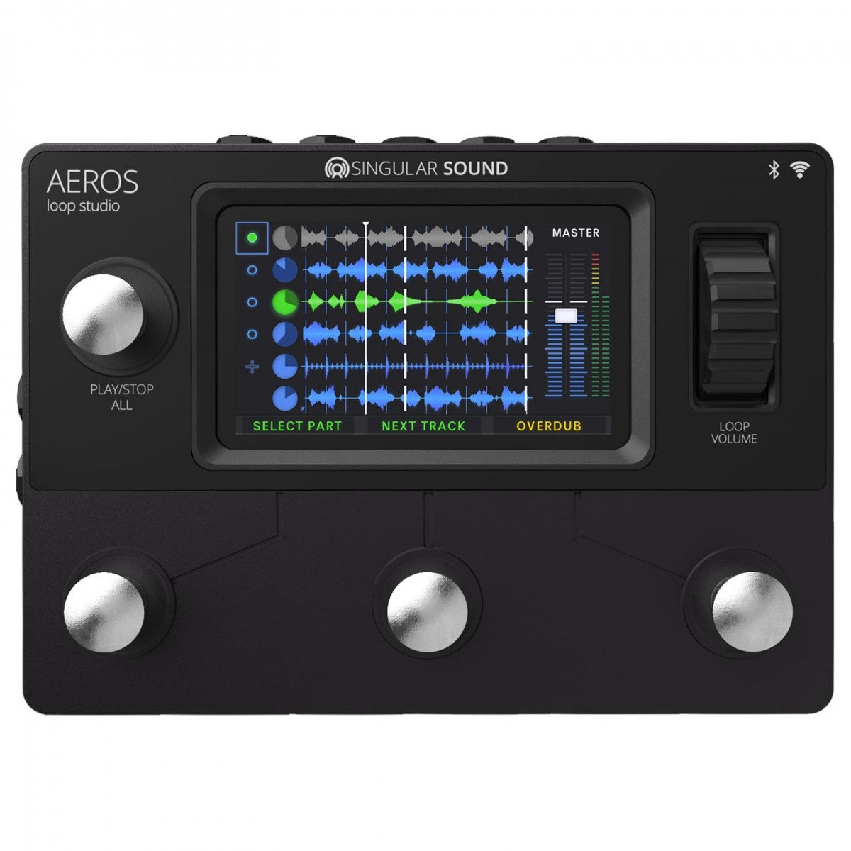 Looper Pedal Guitar Singular Sound Aeros