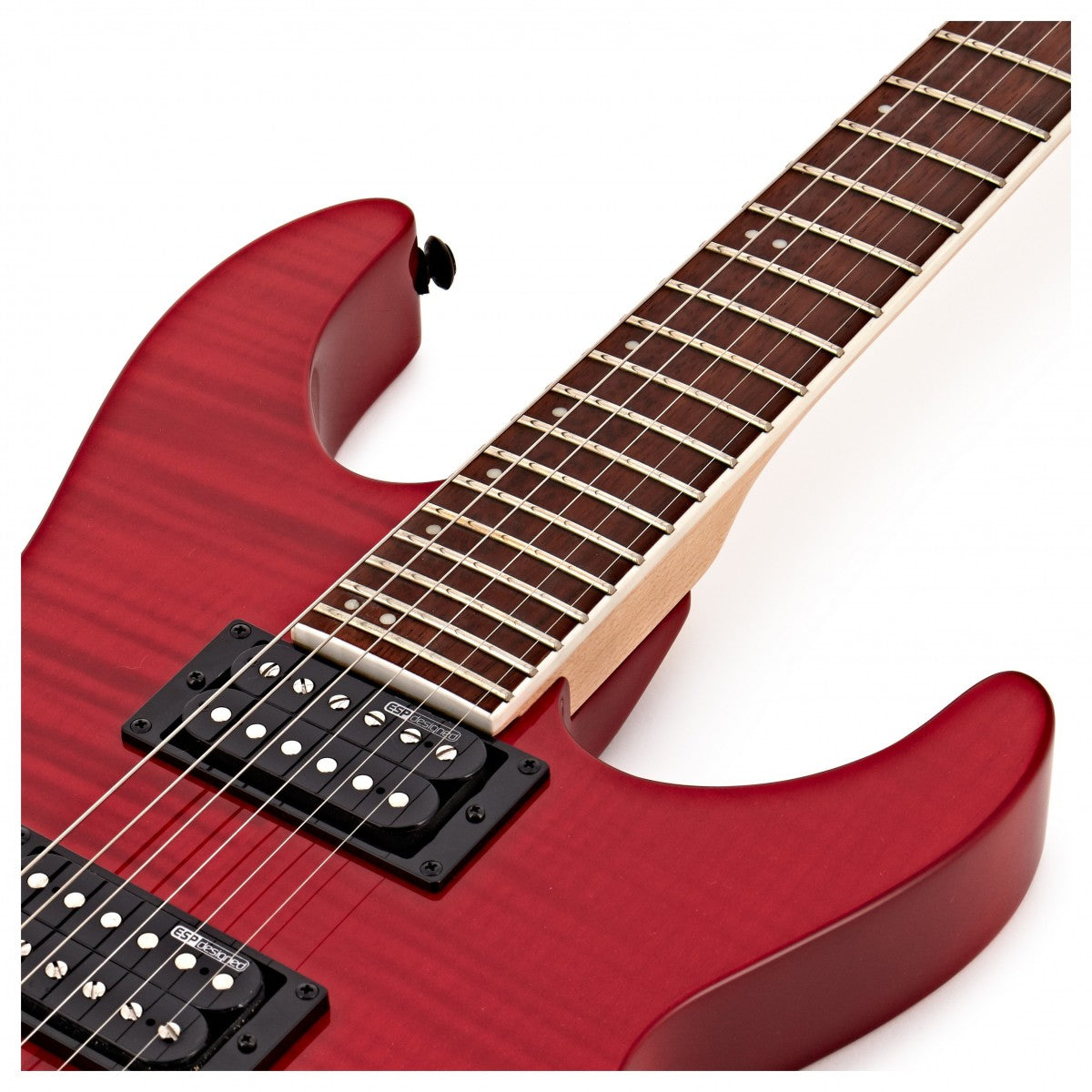 ESP LTD M-200FM, See Thru Red
