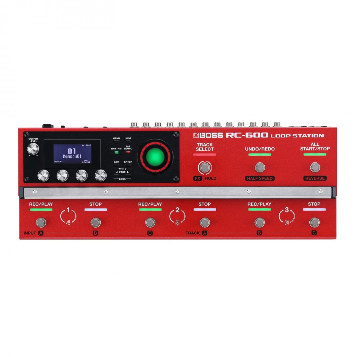 Looper Pedal Guitar Boss RC-600 6 Track