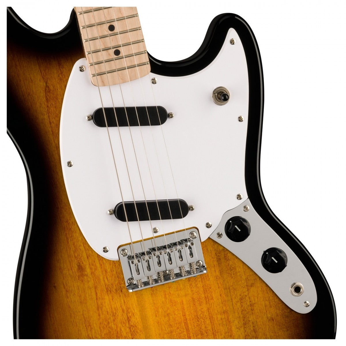 Đàn Guitar Điện Squier Sonic Mustang Maple Fingerboard 2-Color Sunburst