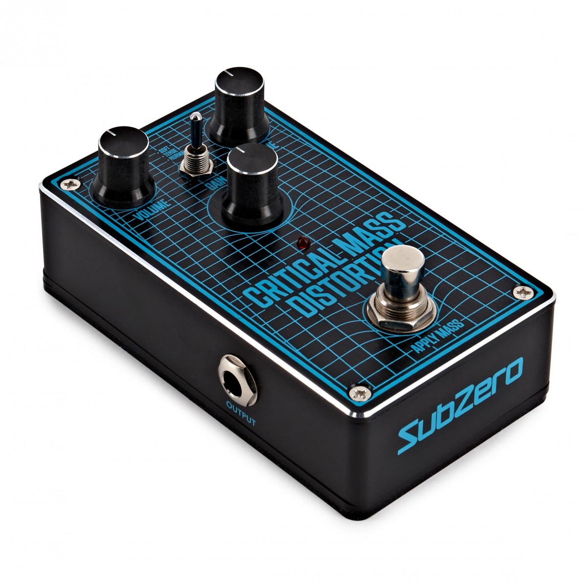 Distortion Pedal Guitar SubZero Critical Mass