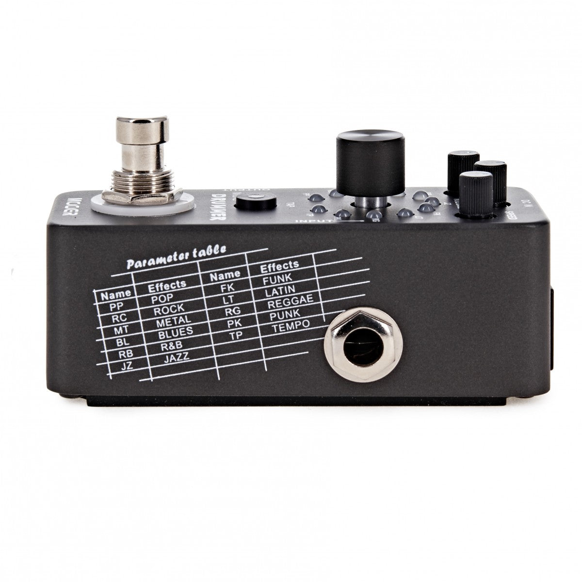 Drum Machine Pedal Guitar Mooer MDM1 Micro