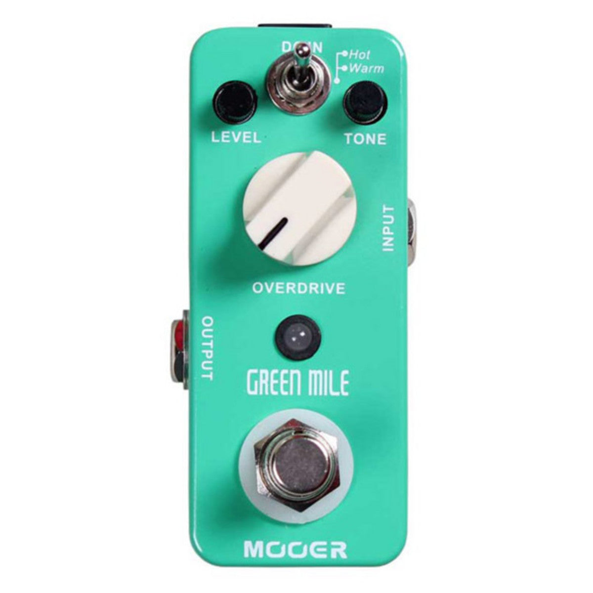 Overdrive Pedal Guitar Mooer MOD1 Green Mile