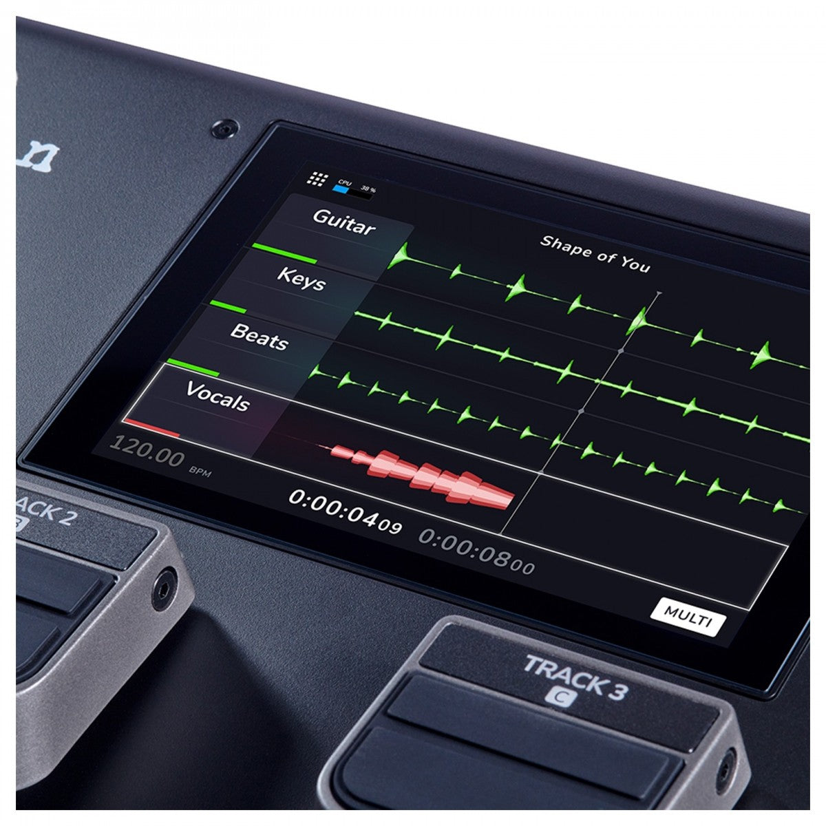 Looper Pedal Guitar Sheeran Looper X Multi-Track