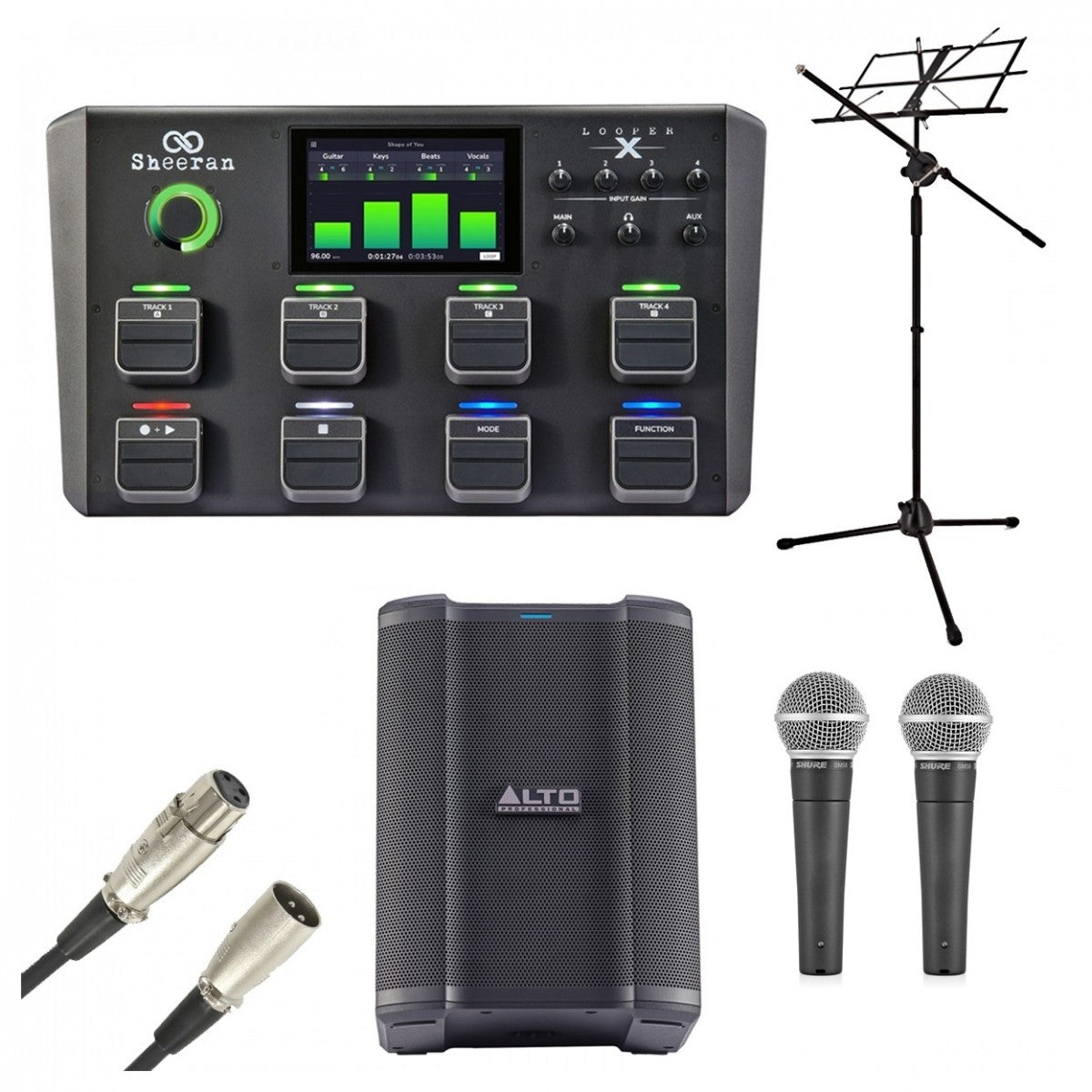 Looper Pedal Guitar Sheeran Looper X Multi-Track