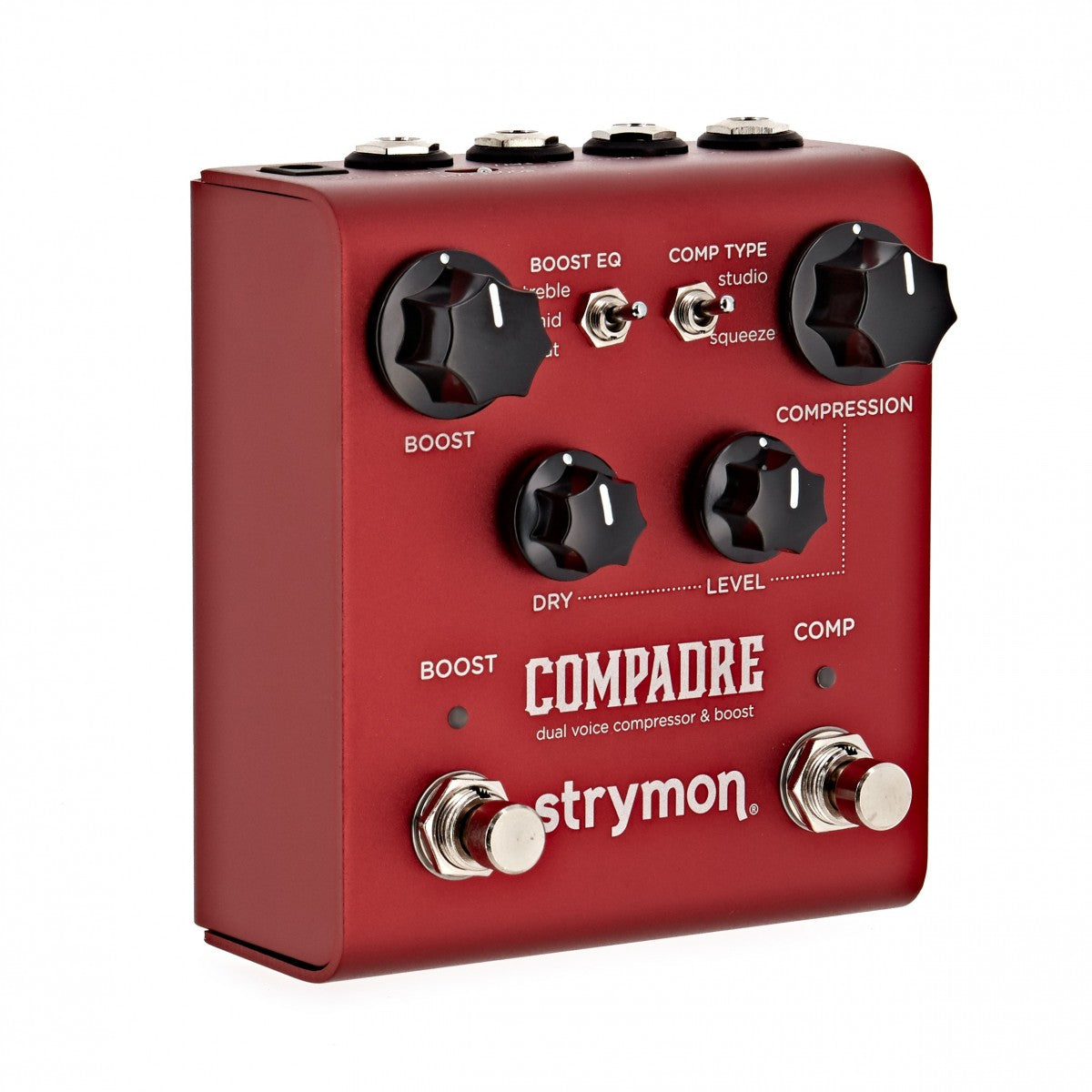 Strymon Compadre Dual Voice Compressor & Boost Guitar Effects Pedal, Analog Pedal