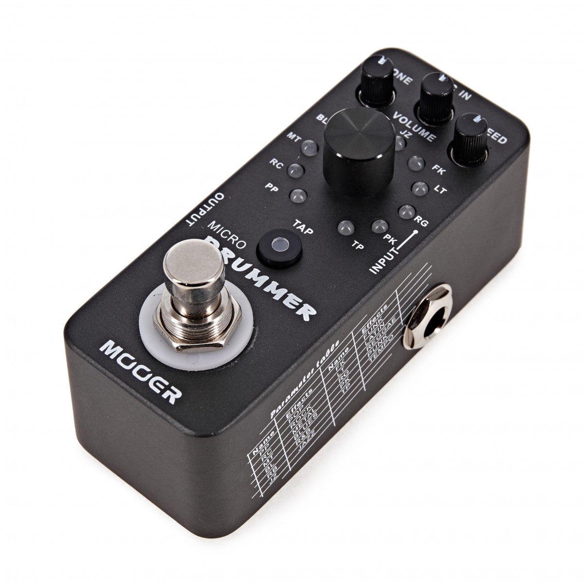 Drum Machine Pedal Guitar Mooer MDM1 Micro