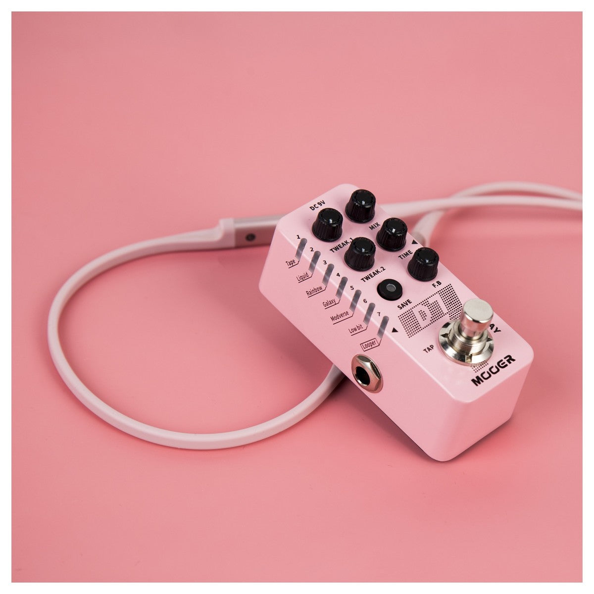 Delay Pedal Guitar Mooer D7 Digital Delay Micro