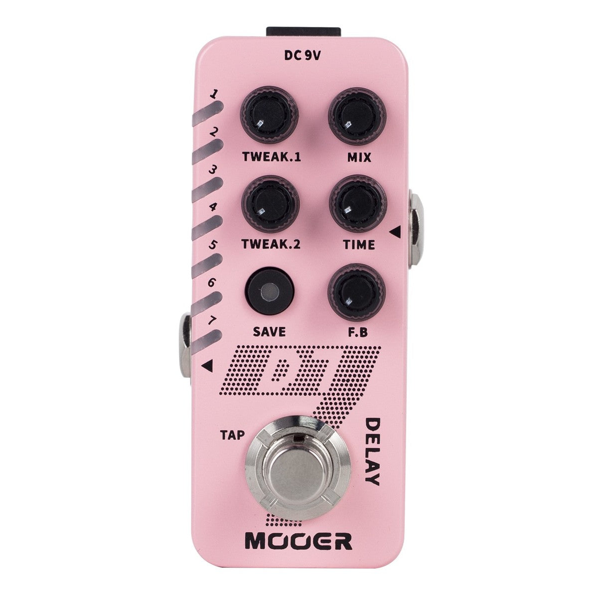 Mooer D7 Digital Delay Micro Pedal, Digital Pedal