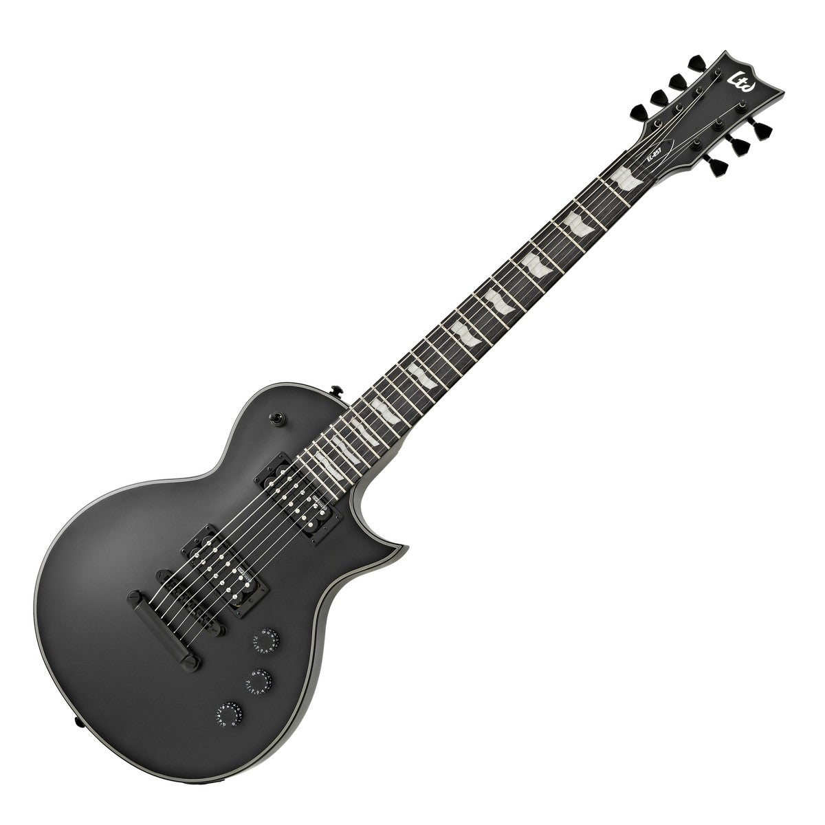 ESP LTD EC-257 7-String, Black Satin
