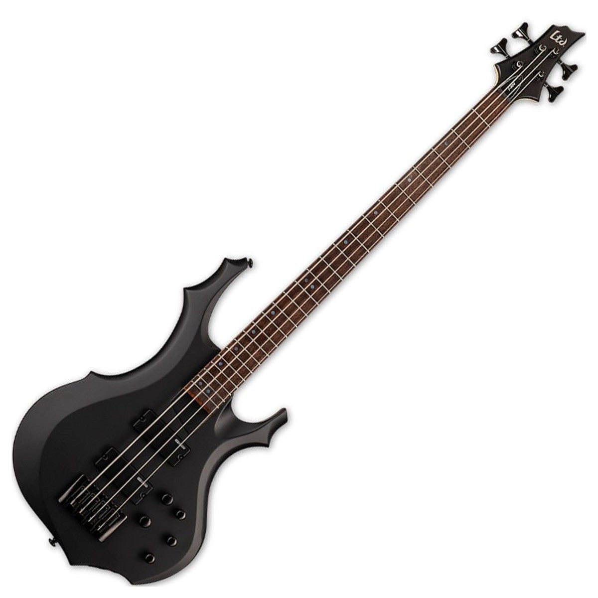 ESP LTD F-204, Black Satin