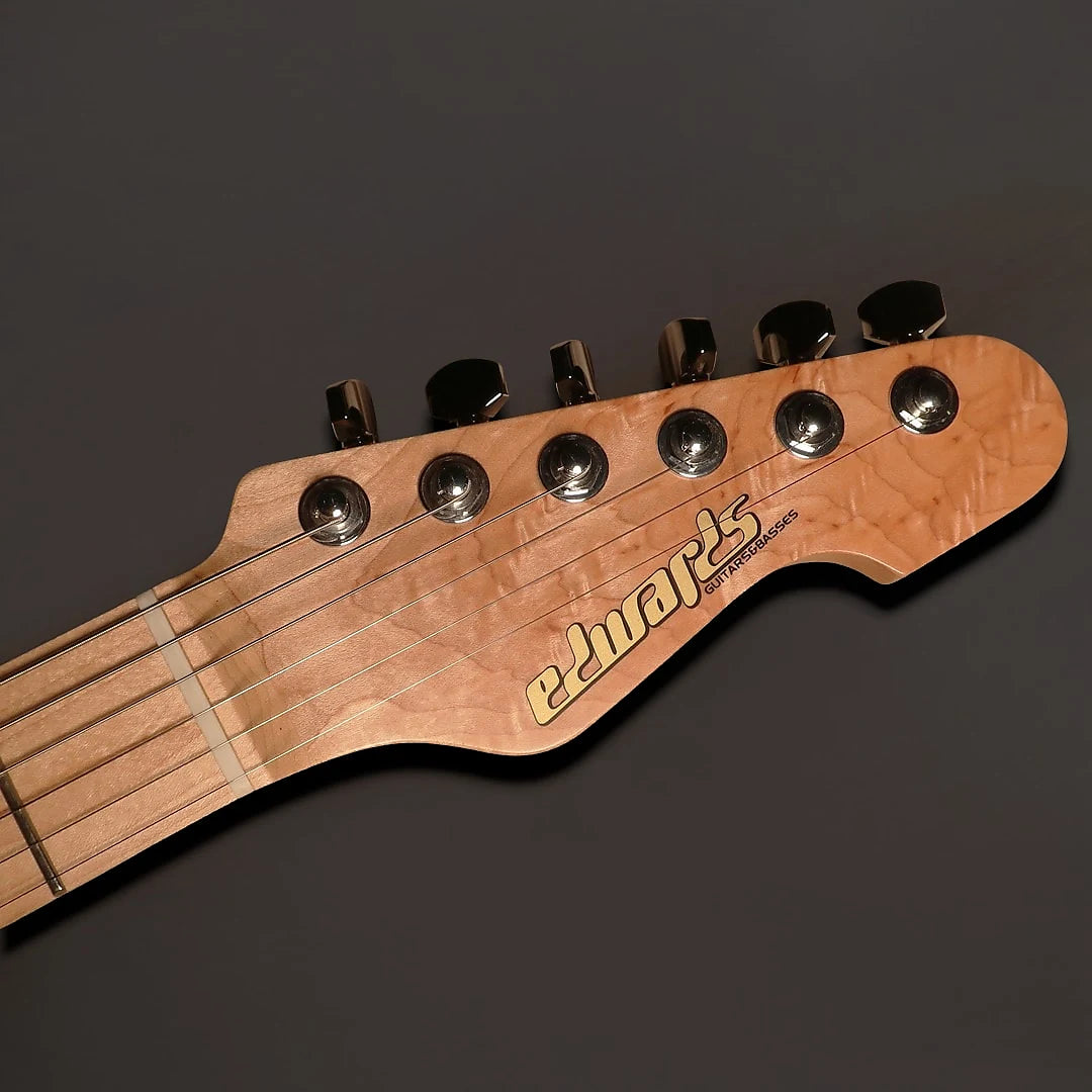 Đàn Guitar Điện ESP EDWARDS E-SNAPPER-AS/M- Solid Black