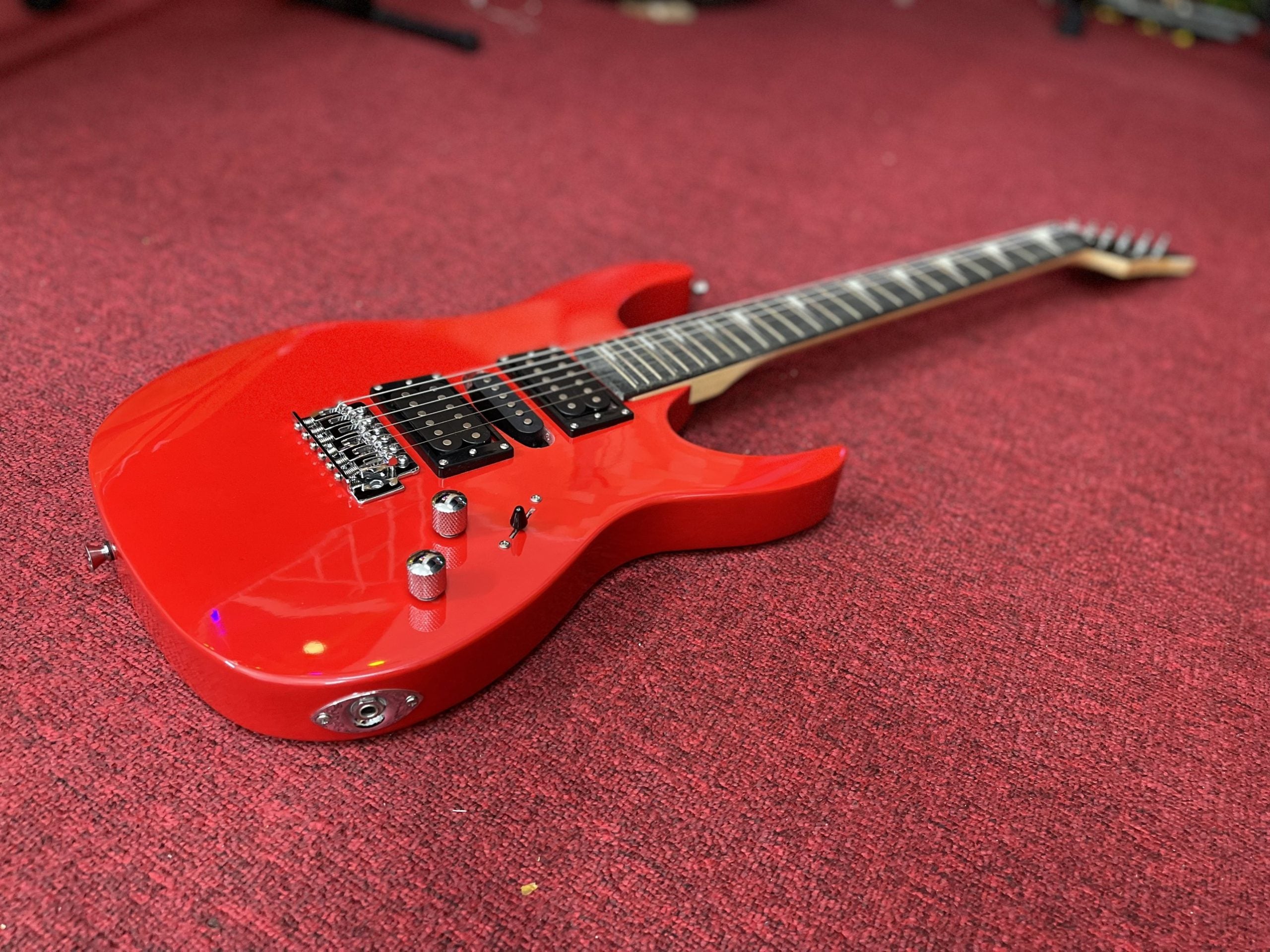 Đàn Guitar Điện Dallas DL-S5 HHS, Rosewood Fingerboard, Red