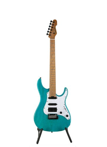 Đàn Guitar Điện GrassRoots G-SNAPPER-24M-TQ, Maple FB, Turquoise