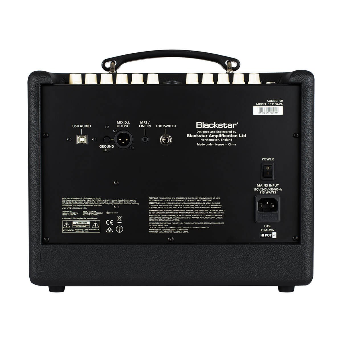 Amplifier Blackstar Sonnet 60 Black