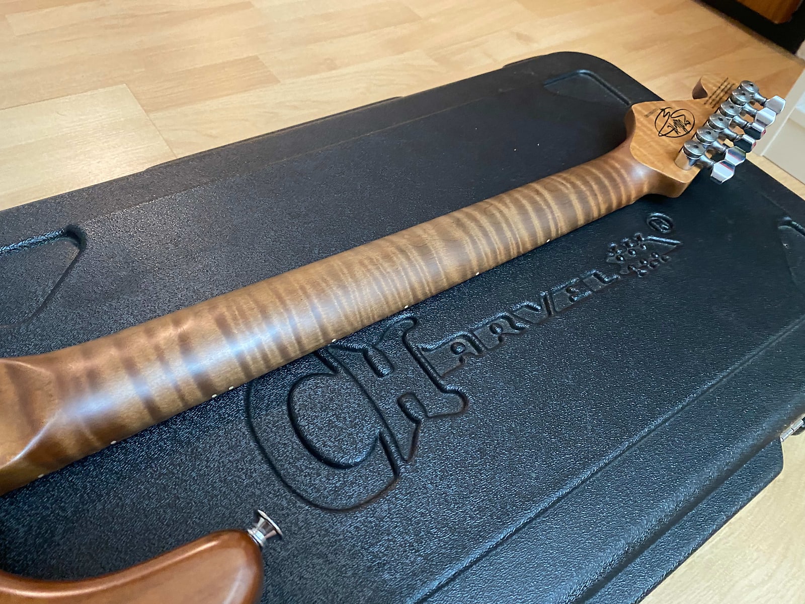 Đàn Guitar Điện Charvel Guthrie Govan Signature HHS, Maple Fingerboard, Birdeyes Maple Top 2015