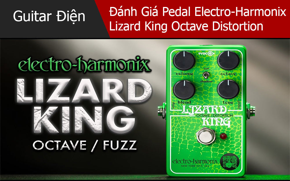 Đánh Giá Pedal Electro-Harmonix Lizard King Octave Distortion