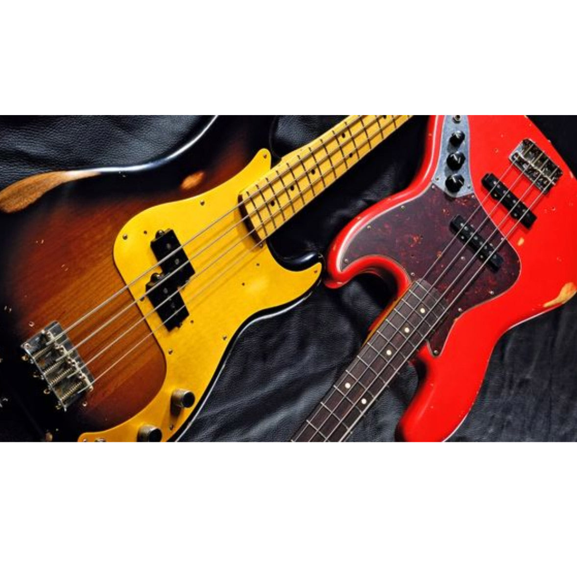 Precision Bass vs Jazz Bass: Cuộc Chiến Huyền Thoại - Sự Khác Biệt 