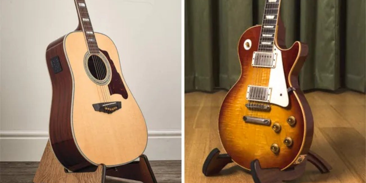 Mới Học Nên Chơi Đàn Guitar Điện Hay Guitar Thùng?