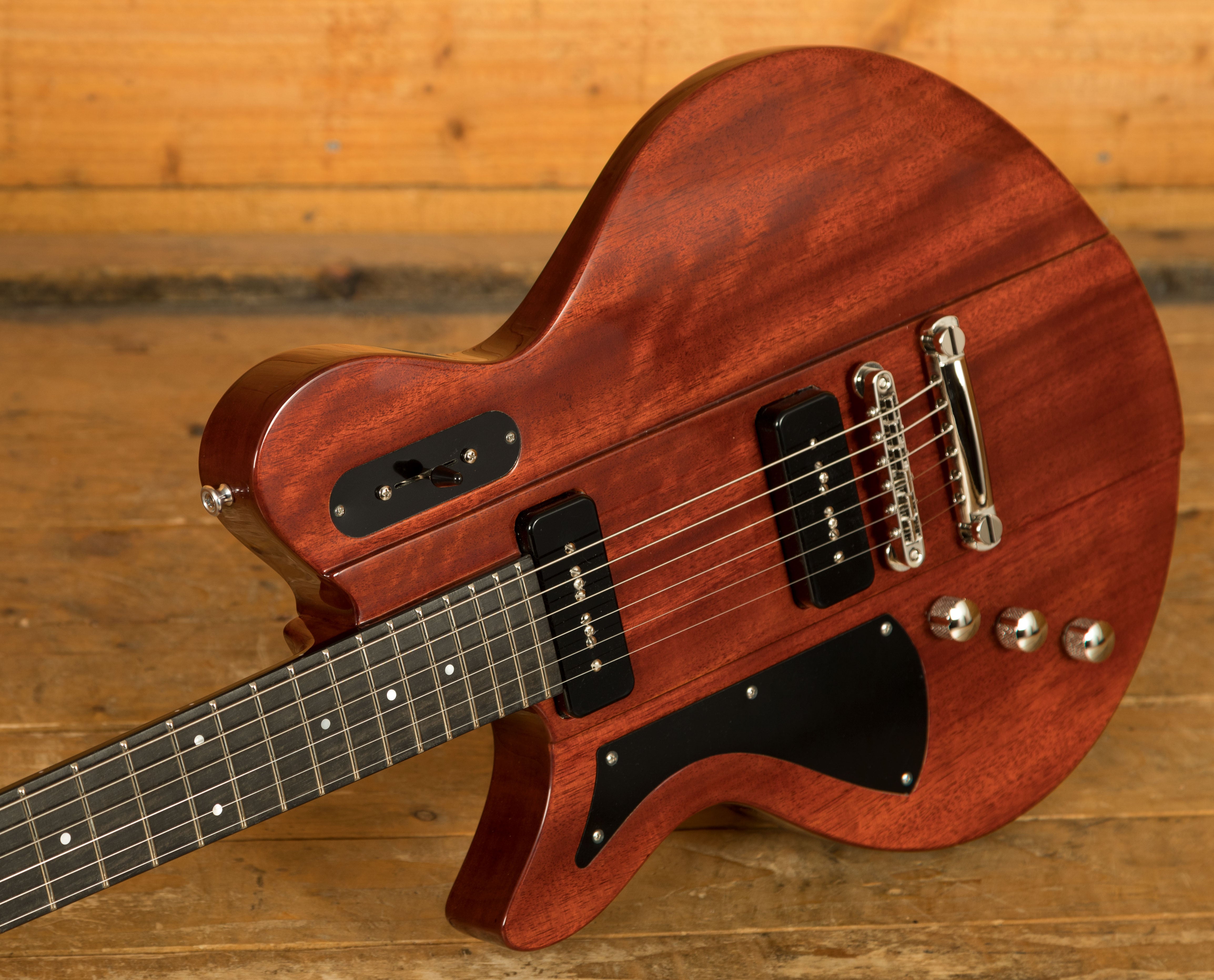 Đàn Guitar Điện Eastman Solidbody JULIET LP90 VR Vintage Red