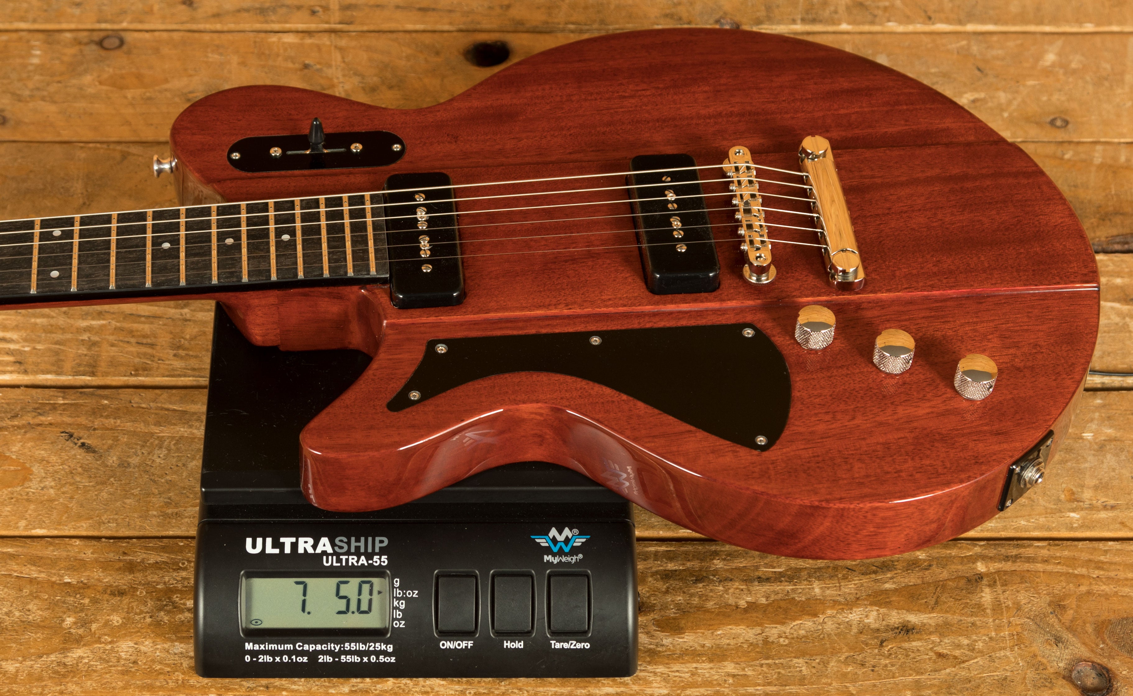 Đàn Guitar Điện Eastman Solidbody JULIET LP90 VR Vintage Red