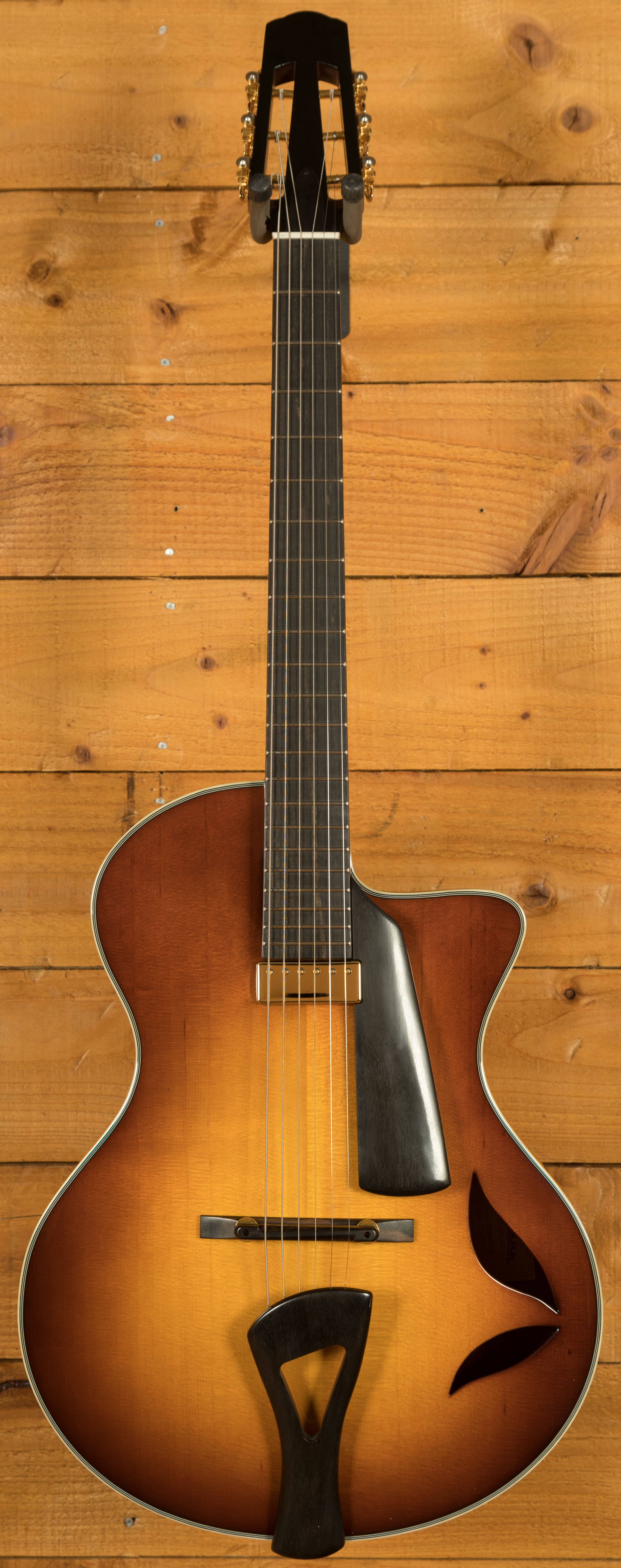 Đàn Guitar Điện Eastman Frank Vignola FV680CE GB/Goldburst