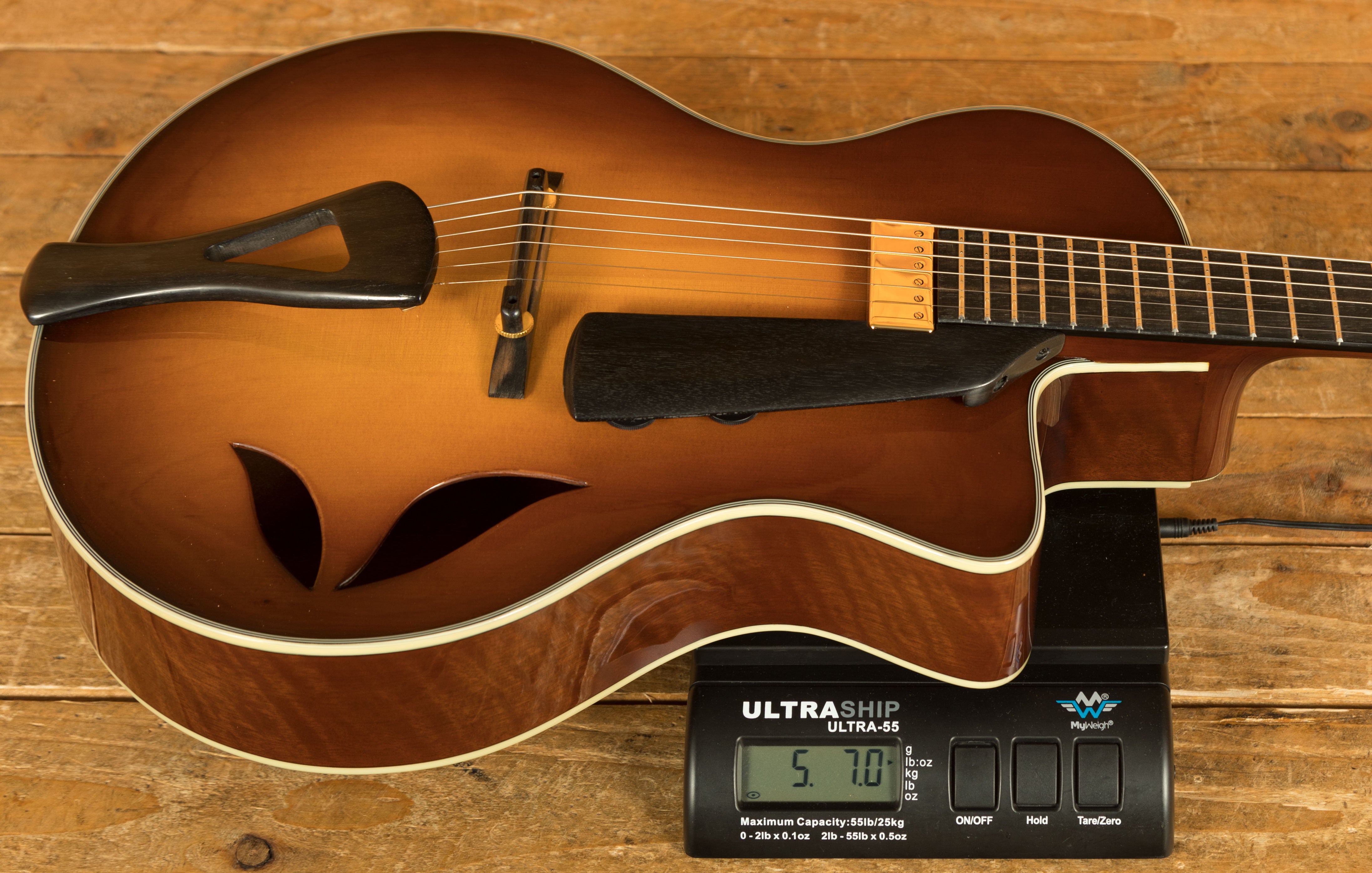 Đàn Guitar Điện Eastman Frank Vignola FV680CE GB/Goldburst
