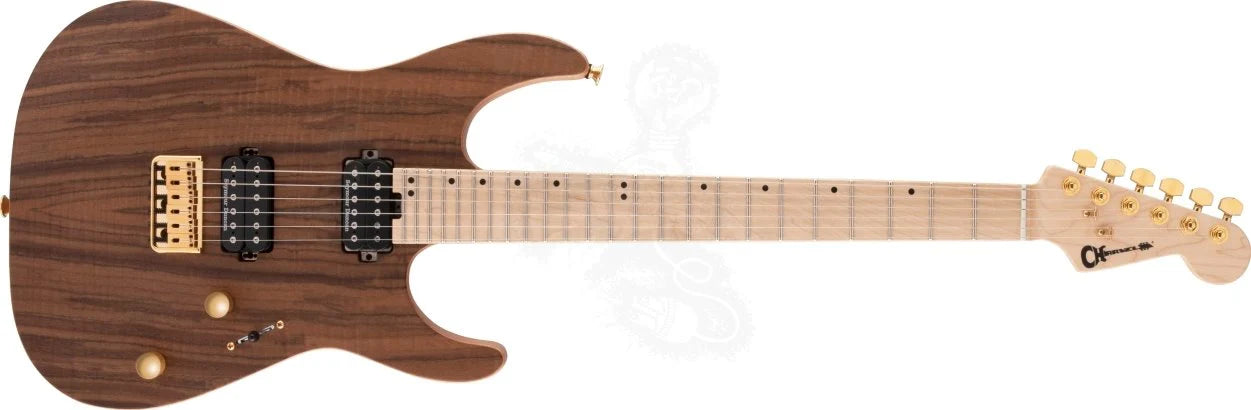 Đàn Guitar Điện Charvel Pro-Mod DK24 HH HT M Mahogany with Figured Walnut, Maple Fingerboard