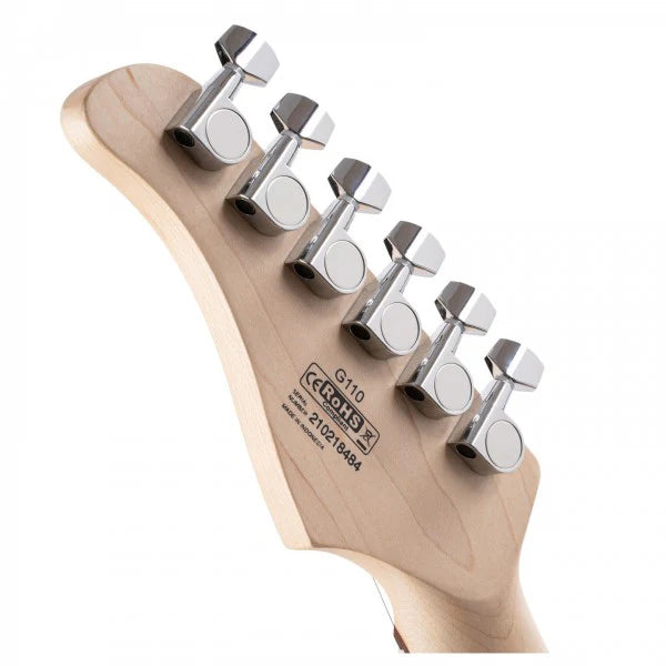 Đàn Guitar Điện Cort G110 HSS Electric Guitar, Open Pore Black
