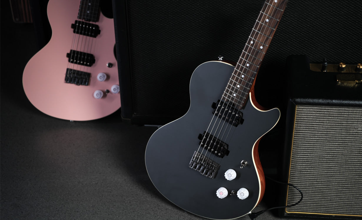 Đàn Guitar Điện Soran Verser HH Electric Guitar, Rosewood Fingerboard, Pink