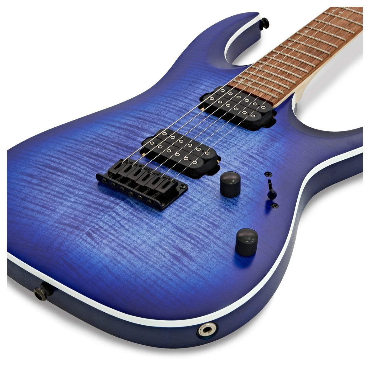 Ibanez RGA42FM, Blue Lagoon Burst Flat