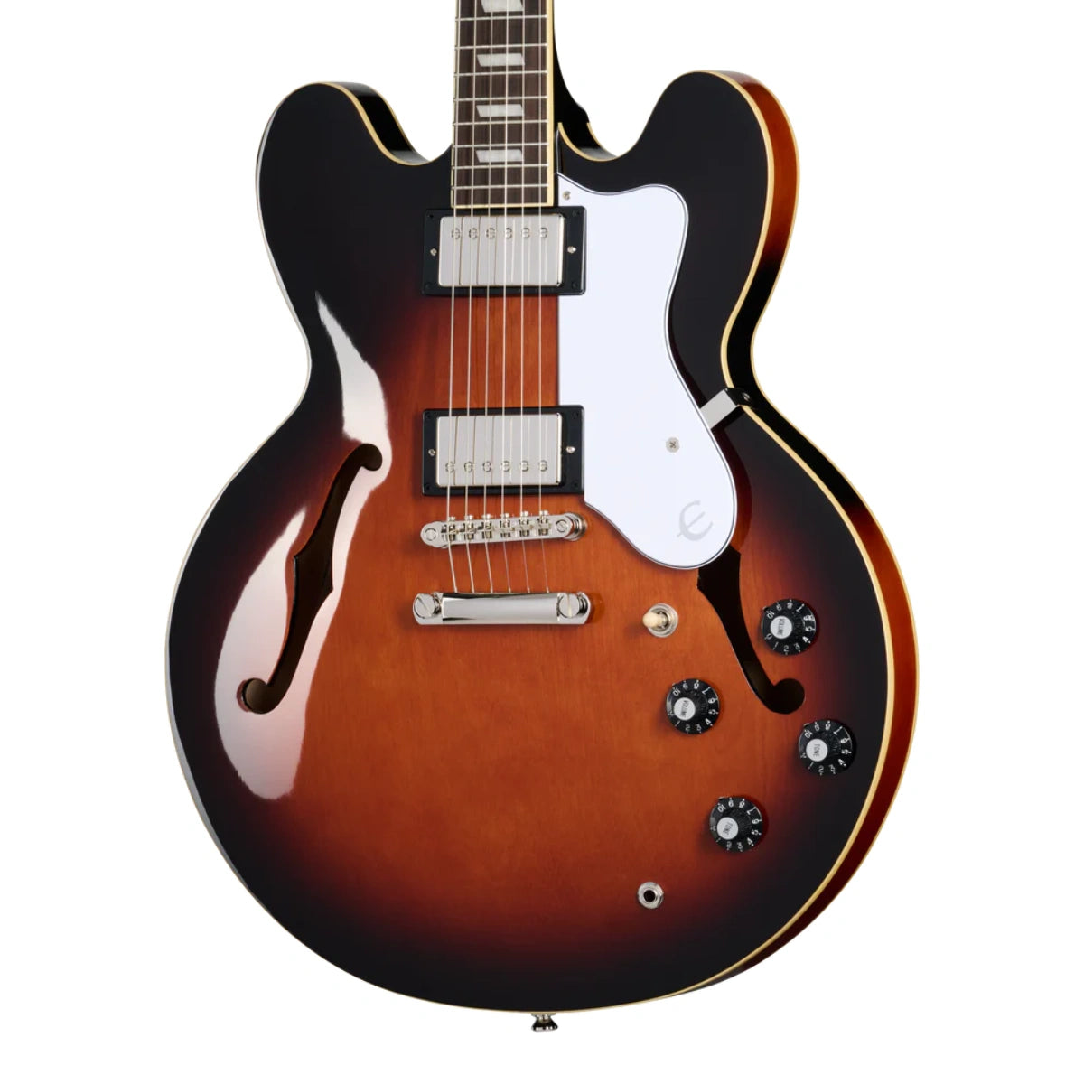 Đàn Guitar Điện Epiphone Bonehead Riviera, Dark Tobacco Sunburst