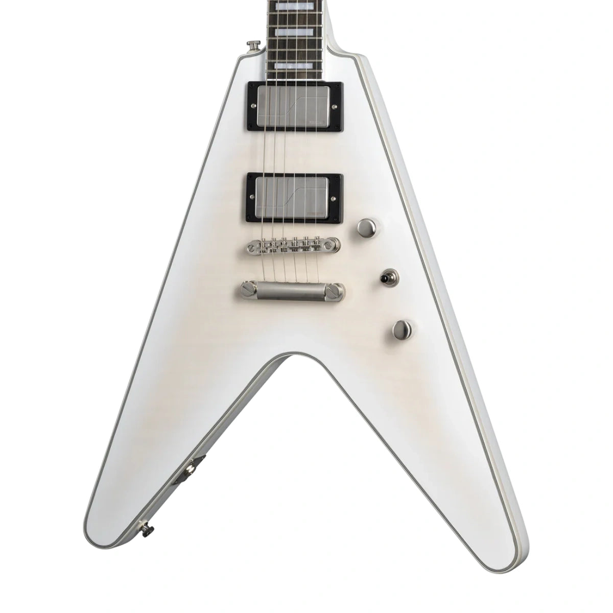 Đàn Guitar Điện Epiphone Flying V Prophecy Aged White Tiger Burst