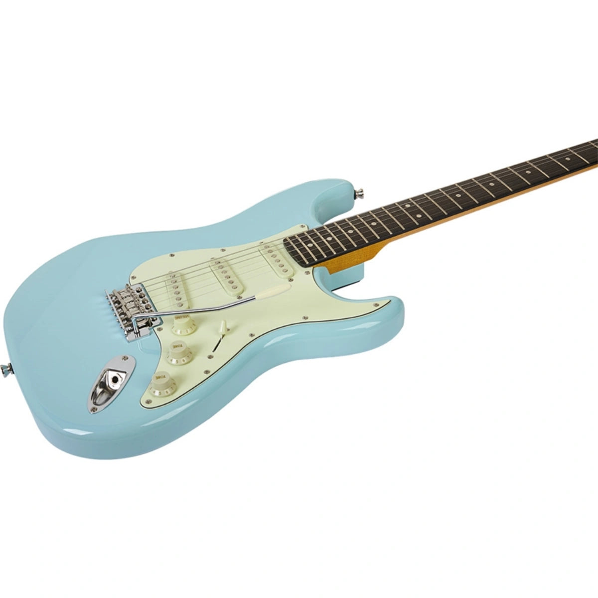  Đàn Guitar Điện Eko S-300 V-NOS, Daphne Blue