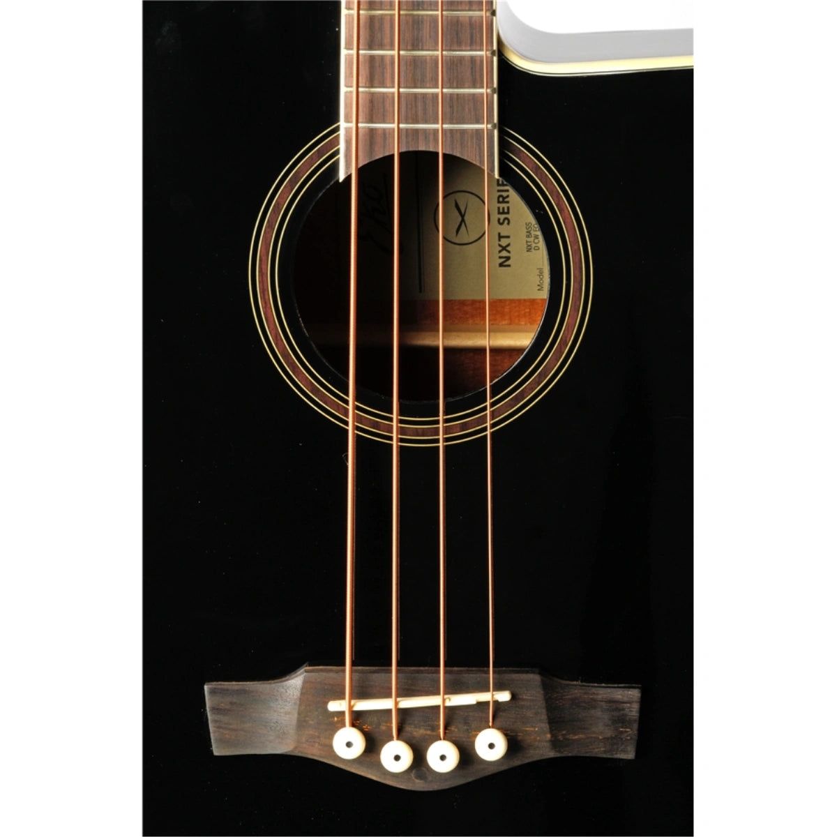 Đàn Guitar Bass Acoustic Eko NXT Bass D CW EQ, Black