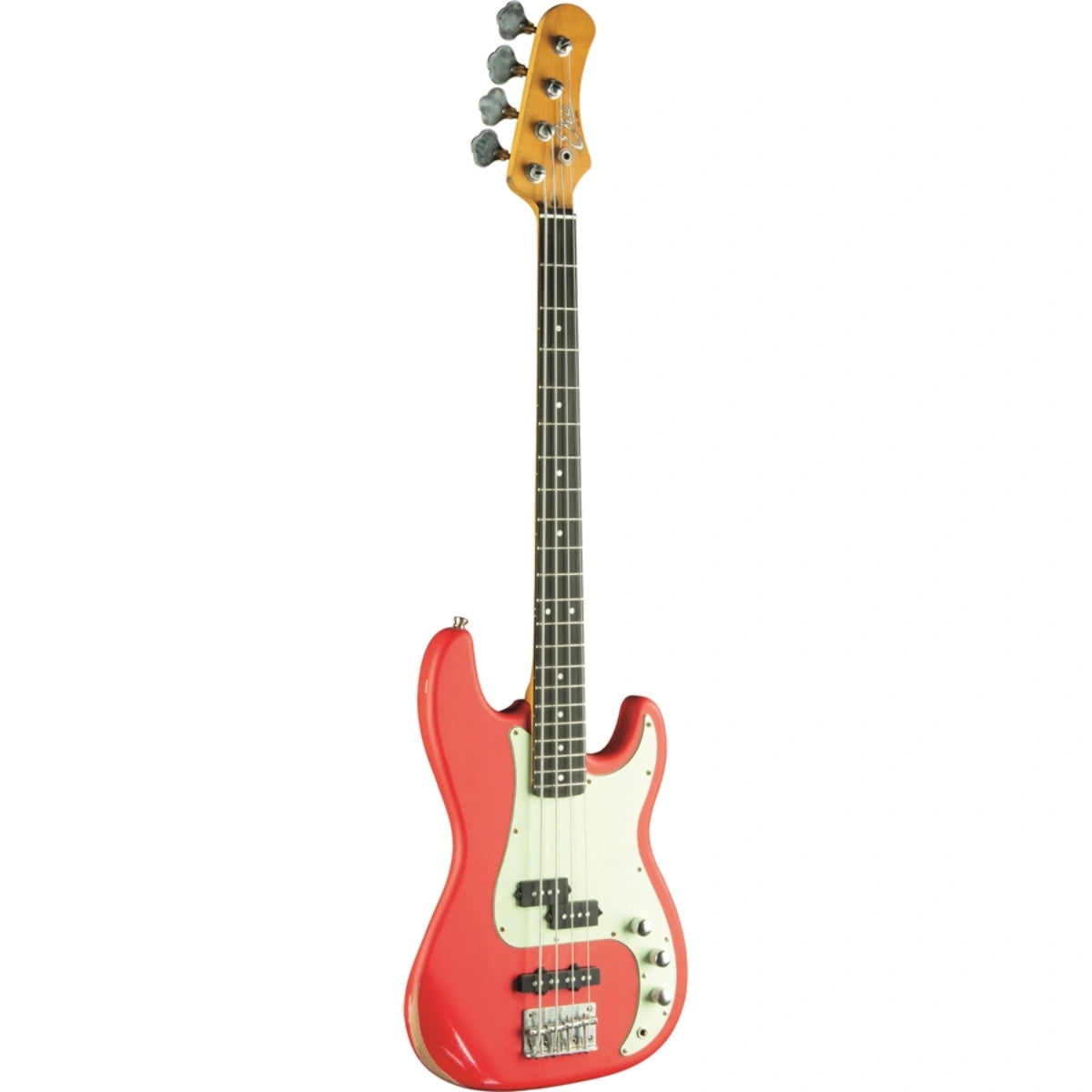 Đàn Bass Điện Eko VPJ 280 Relic, Fiesta Red