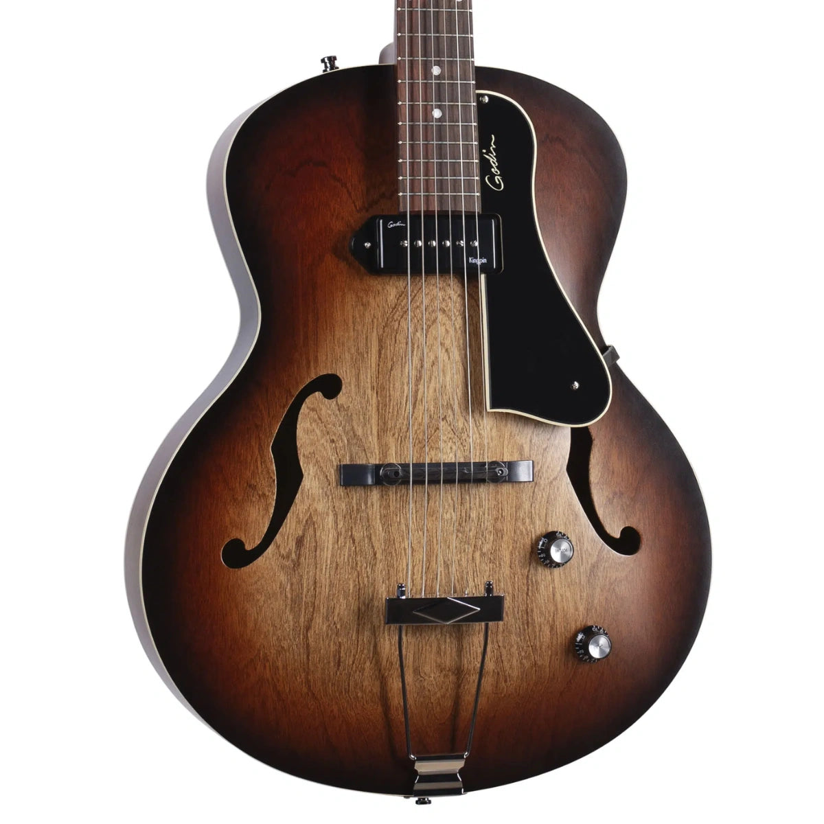 Đàn Guitar Điện Godin 5th Avenue Kingpin P90 Vintage Burst