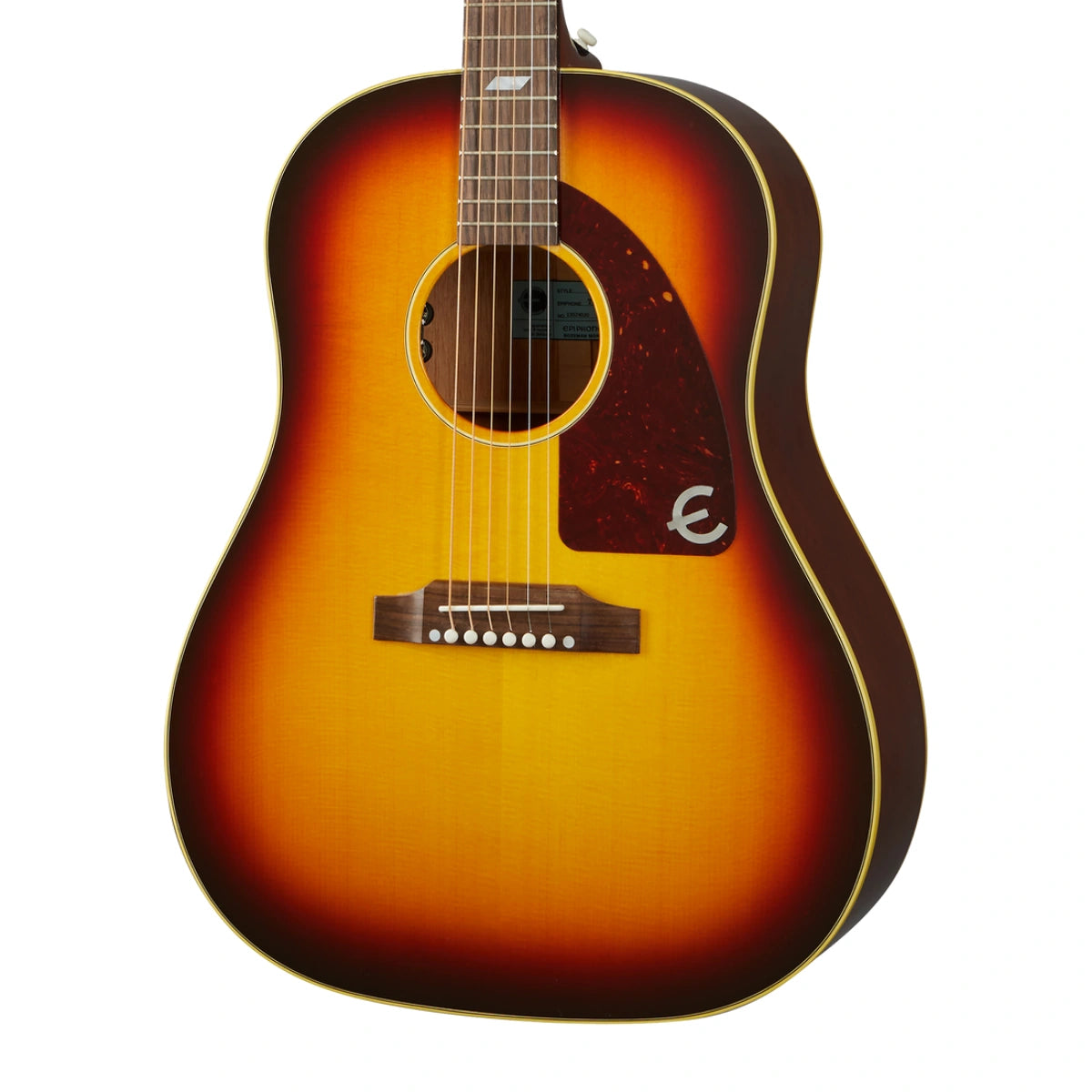 Đàn Guitar Acoustic Epiphone USA Texan Left Handed Vintage Sunburst