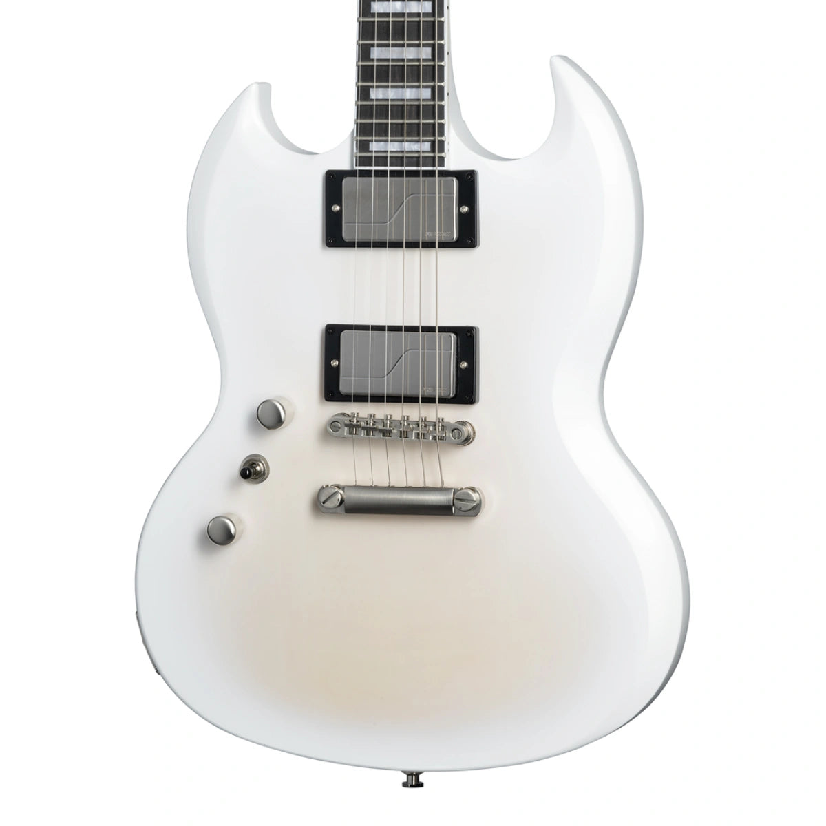 Đàn Guitar Điện Epiphone SG Prophecy Left Handed Aged White Tiger Burst
