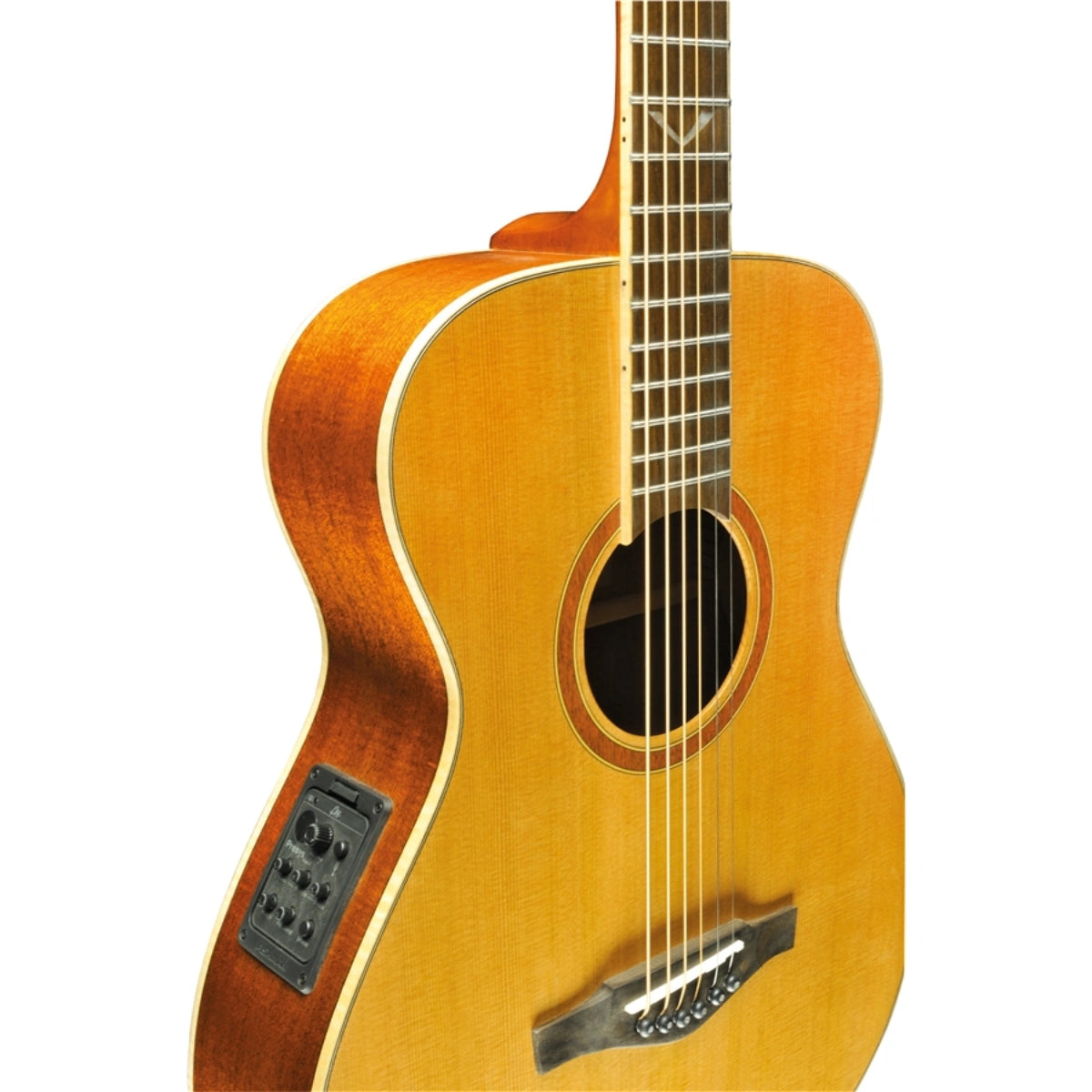 Đàn Guitar Acoustic Electric Eko EVO III Baritone Blend EQ, Natural