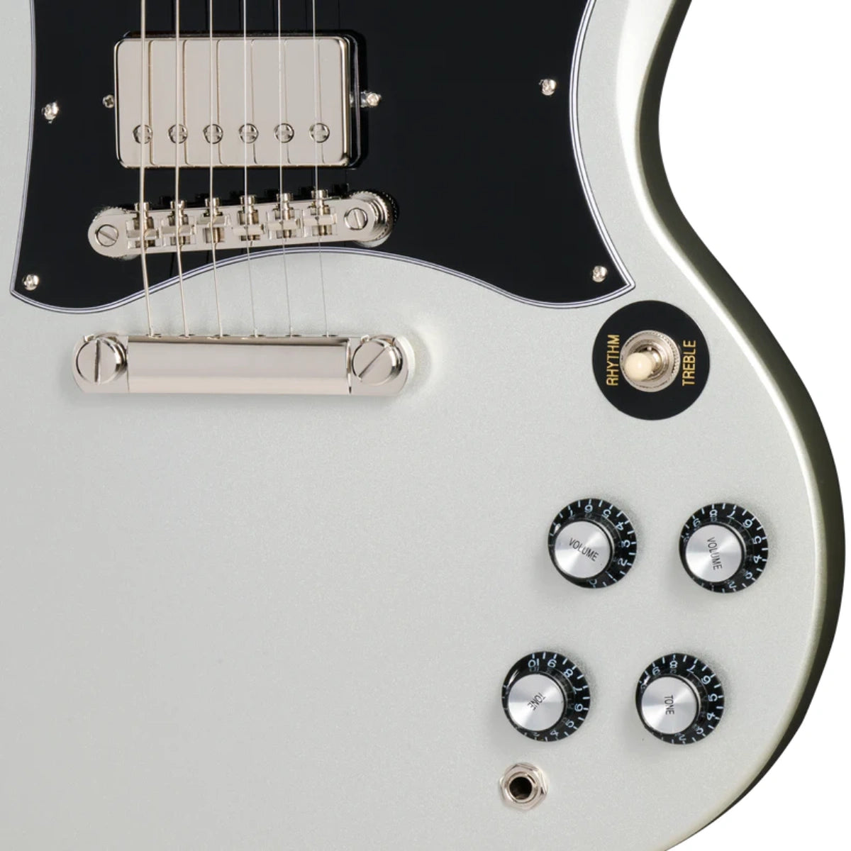 Đàn Guitar Điện Epiphone SG Standard, Silver Mist