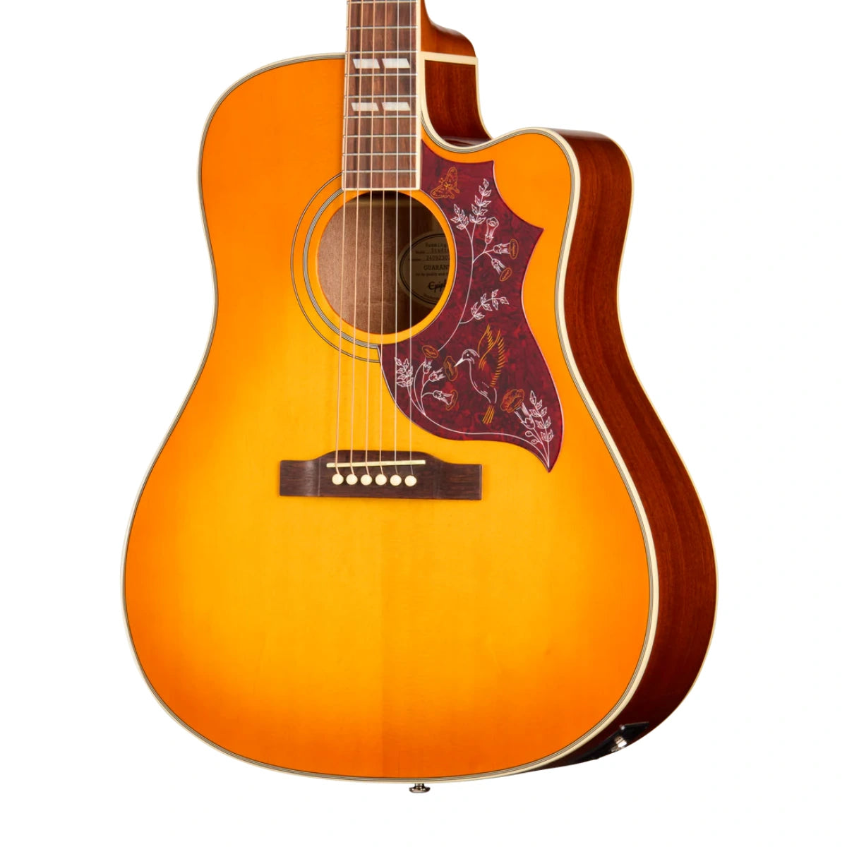 Đàn Guitar Acoustic Epiphone Hummingbird Studio EC Heritage Cherry Sunburst