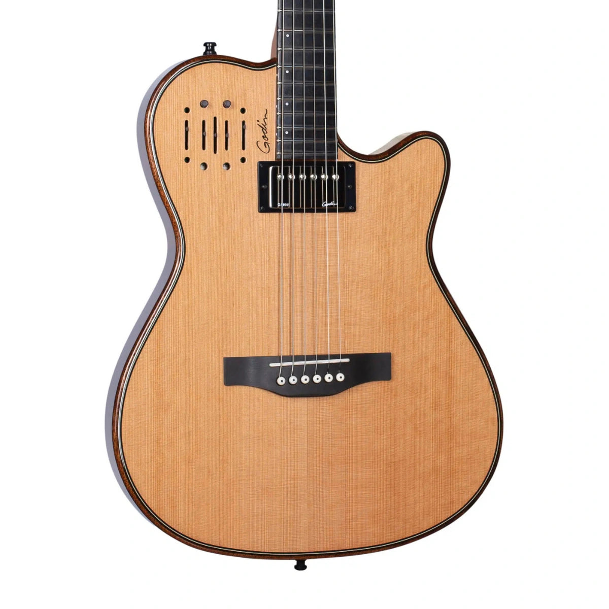 Đàn Guitar Điện Godin A6 Ultra Dlx Nat, Natural